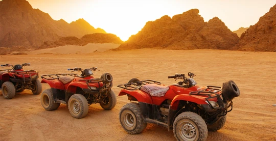 Safari en quad dans le désert