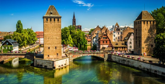 Besuchen Sie die symbolträchtigen Sehenswürdigkeiten Straßburgs
