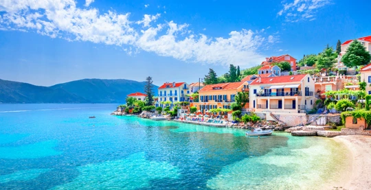 Visita al puerto de Fiskardo