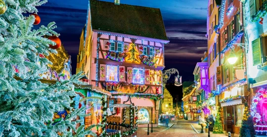 Visite de l’écomusée d’Alsace et le marché de Noël de Colmar
