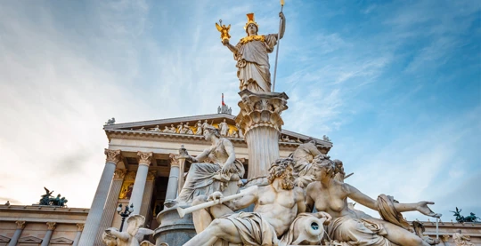 Panorama stadtrundfahrt durch Wien