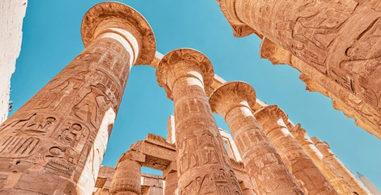 Visit of the temple of Karnak