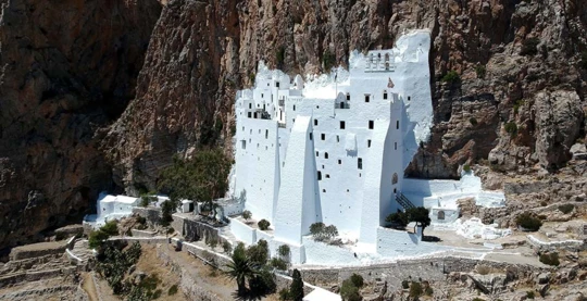 Visite du monastère de Panagia Chozoviotissa