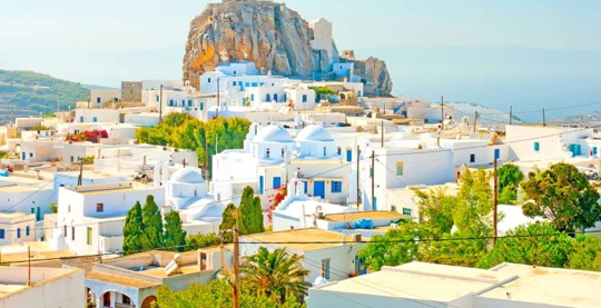 Promenade dans le village de Chora