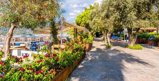 Visita del pueblo de Gocek