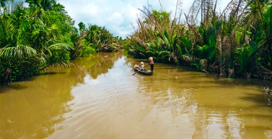 Excursión en sampán