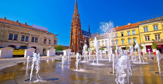 Entdeckung von Osijek mit dem Fahrrad