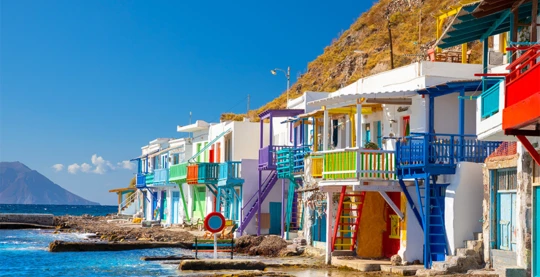 Visit to the fishing port of Klima