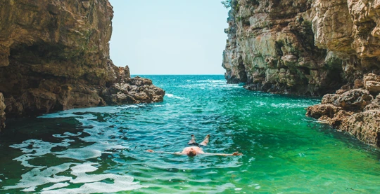 Des arrêts baignade spontanés au gré de la navigation