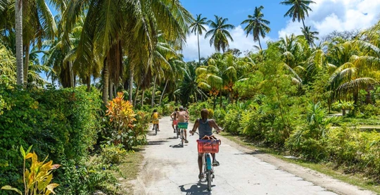 Descubrimiento de La Digue en bicicleta