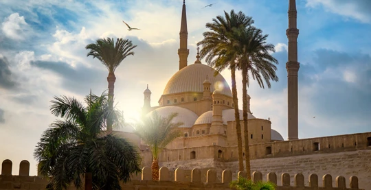 Visite de la mosquée Mohamed Ali et du souk Khan El Khalili