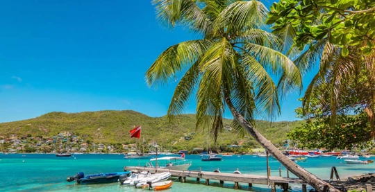 Tour de Bequia en taxi