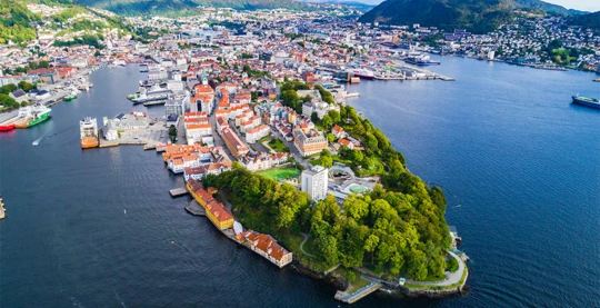 Visite de Bergen