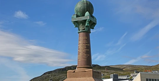 Besuch der Meridiansäule