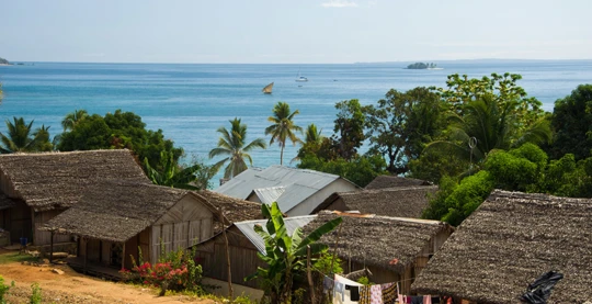 Visite du village d'Ampangorina