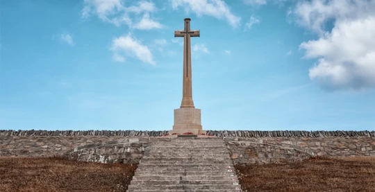 Besuch des Hafens von Stanley