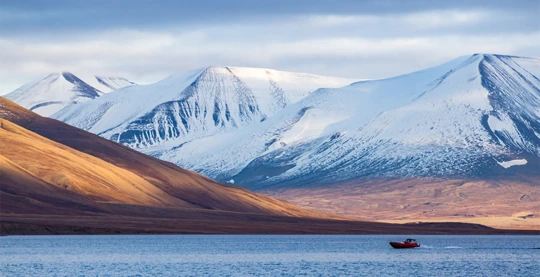 Excursion en zodiacs à Svalbard