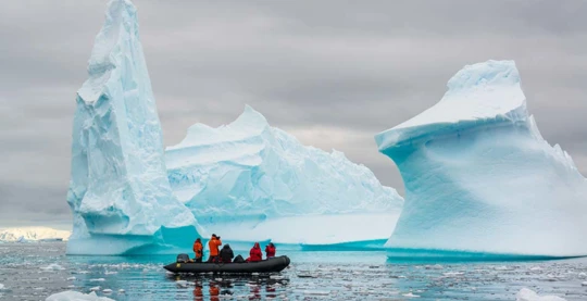 Zodiac excursions to explore local bays, channels and landing sites