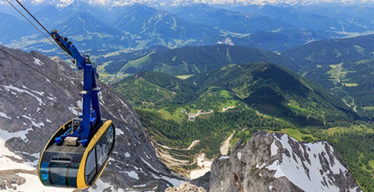 Andalsnes und Romsdal Seilbahn