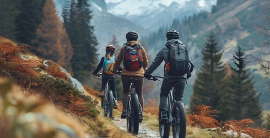 Visite guidée panoramique de Torsken en vélo électrique