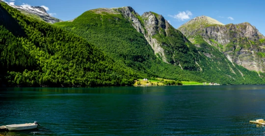 Excursion à terre à Hjørundfjord et Sæbø
