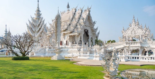 Descubrimiento de Wat Rong Khun «el templo blanco