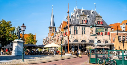 Balade à vélo sur les polders à Hoorn