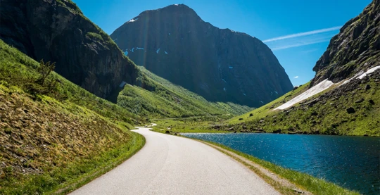 E-Biken in Norangsdalen, Urke