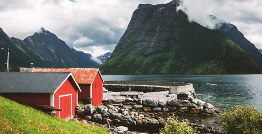 Wanderung zu einem Bergbauernhof, Urke