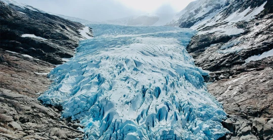 Svartisen-Gletscher, Ørnes