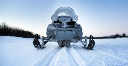 Snowmobiling under the Polar sky, Kjøllefjord