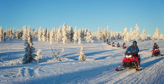 Snowmobile safari in the Arctic, Kirkenes