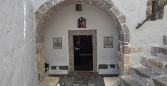 Visite du grotte de l'Apocalypse de Patmos