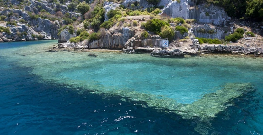 Découverte de la cité engloutie de Kekova