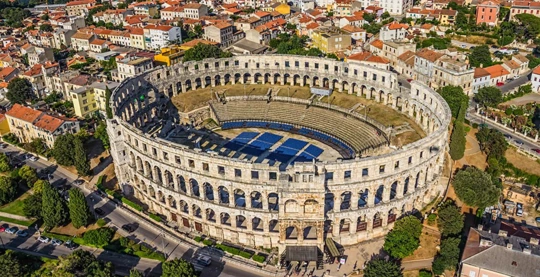 Visita a la ciudad de Pula y su Anfiteatro