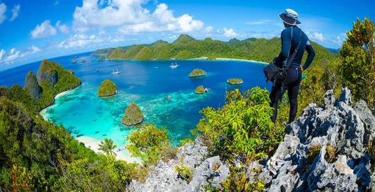 Passeggiata panoramica a Wayag