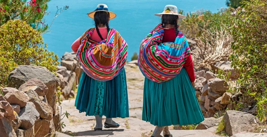 Visit of the Misminay community