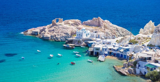 Naturschönheiten und antike Überreste auf Milos