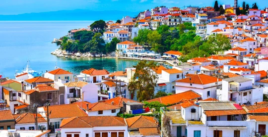 Visite à pied de Skiathos
