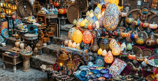 Besuch des Marktes Khan El Khalili