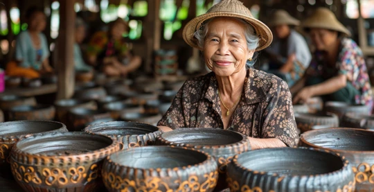 Ban Chan, pottery village