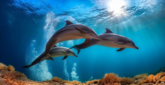 Observation des dauphins et des requins