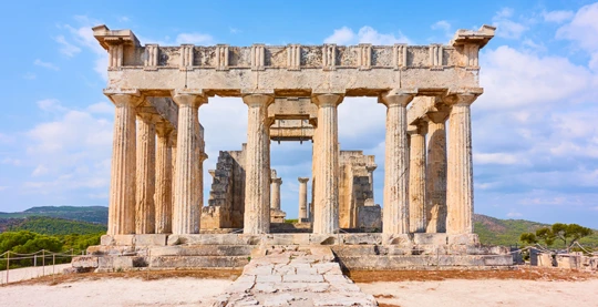 Temple d'Aphaia : voyage dans l'antiquité