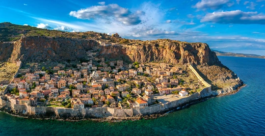 Visite des vignobles de Monemvasia
