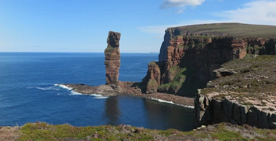 La découverte de l'archipels au nord de l'Écosse-Orcades