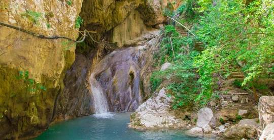 Découvrez les cascades de Nidri à Lefkada