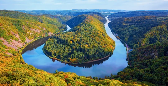 Excursion à la boucle de la Sarre et à Cloef