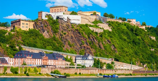 Visite guidée de Coblence et de la forteresse Ehrenbreitstein