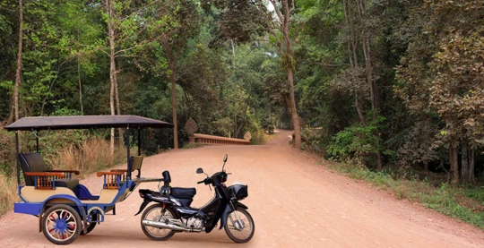 Promenade en « tuk tuk »