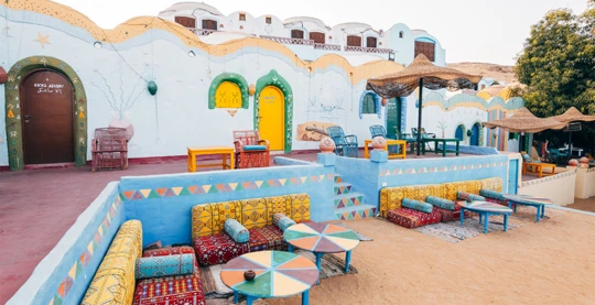 Besuch des Dorfes Gharb Sohail (Nubisches Dorf)